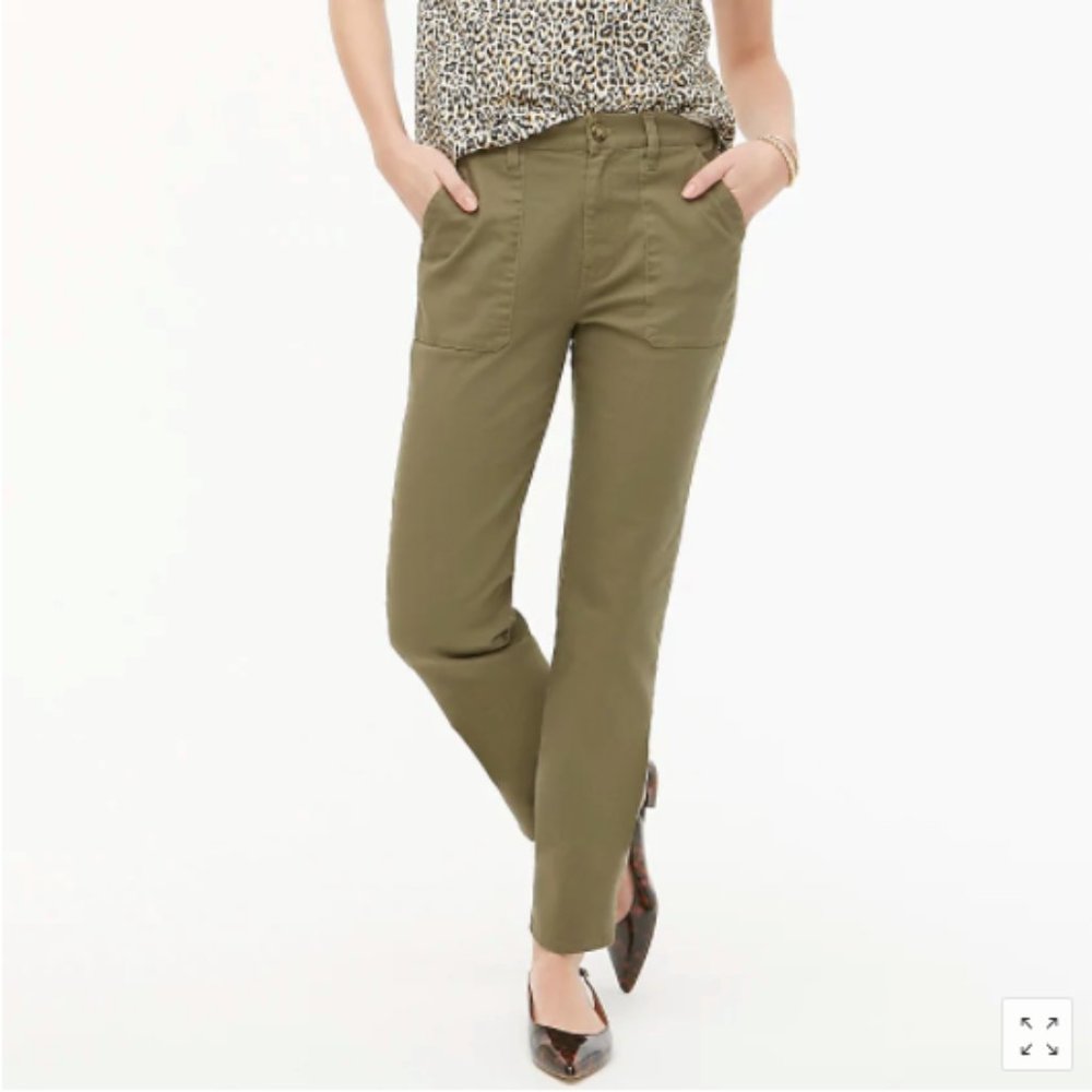 J. Crew Factory Utility Straight Leg Pants